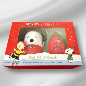 Peanuts X‎ Profusion Blending Sponges & Case NIB